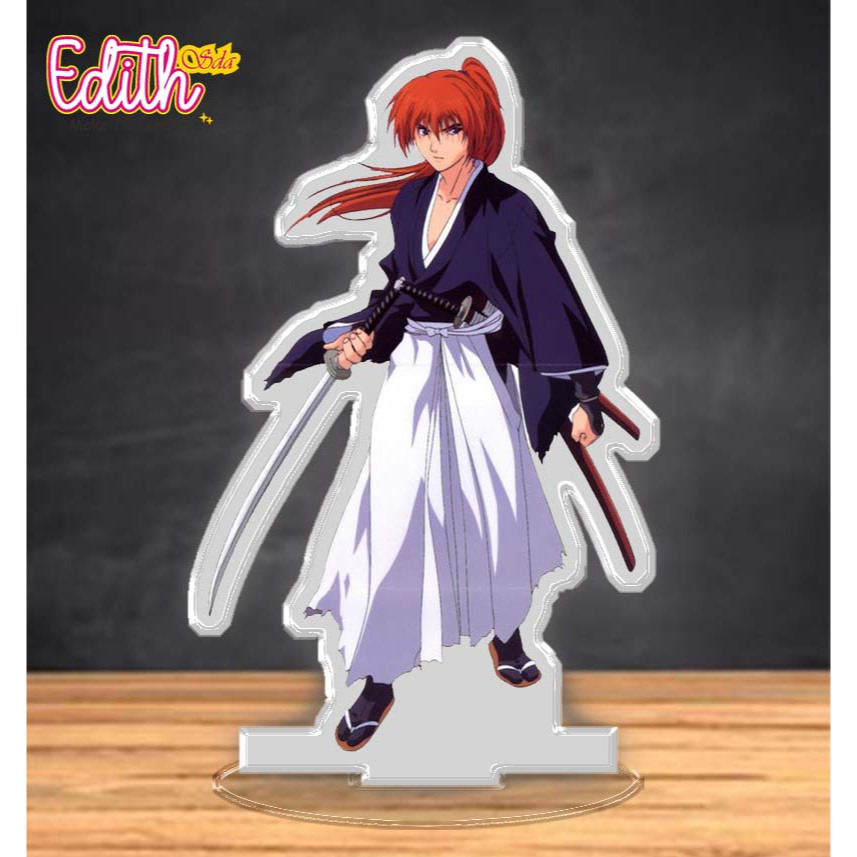 [BUKAN PO]  Standing Figure Akrilik Rurounin Kenshin / Standee Anime Akrilik Rurounin Kenshin