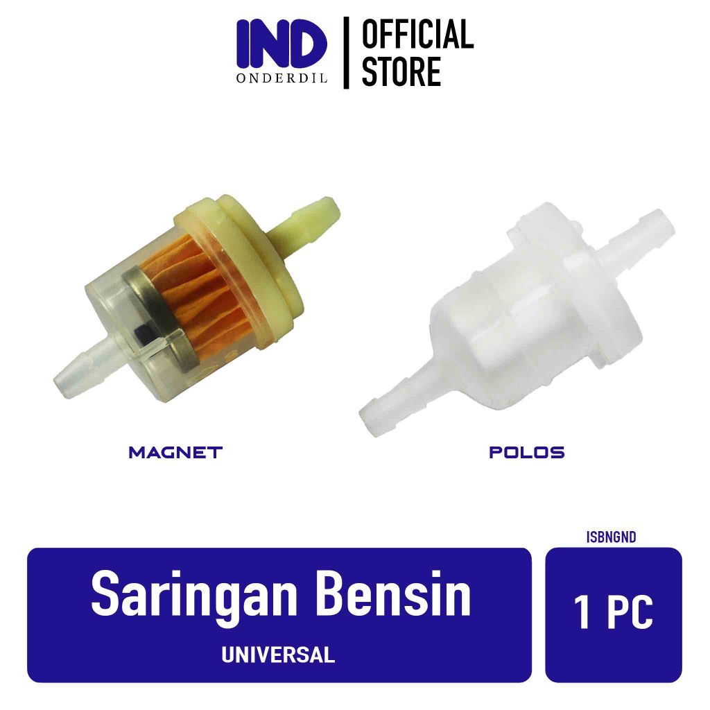 IND Onderdil Filter Bensin/Saringan Bensin Magnet Universal Motor // Beat/Vario/Mio/Scoopy/Supra