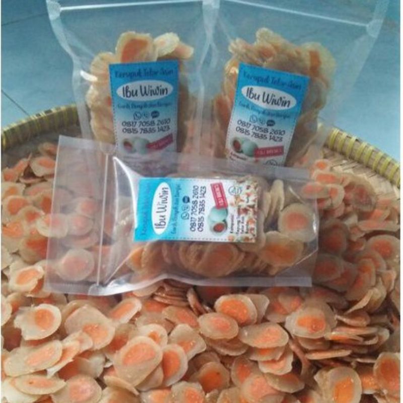 

Kerupuk Telor asin kemasan 1 kg
