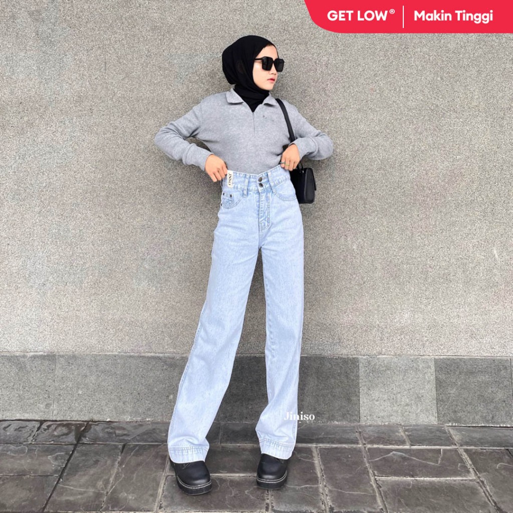 JINISO GET LOW 512 Highwaist Baggy Jeans