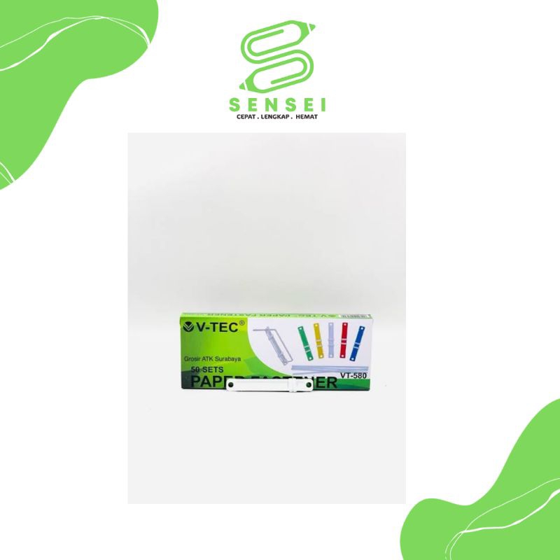 

Paper Fastener V-TEC Plastik