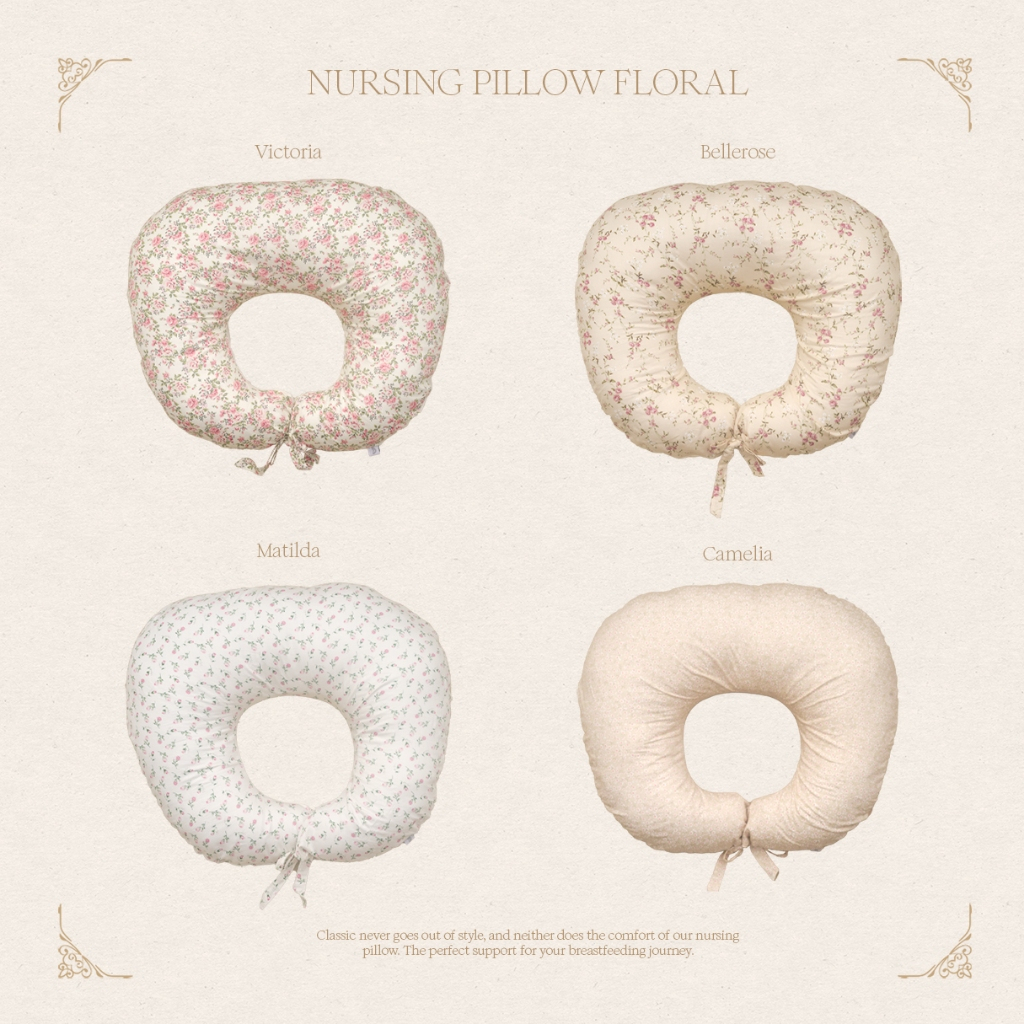 Nursing Pillow Floral Japan Cotton - Cottonthread