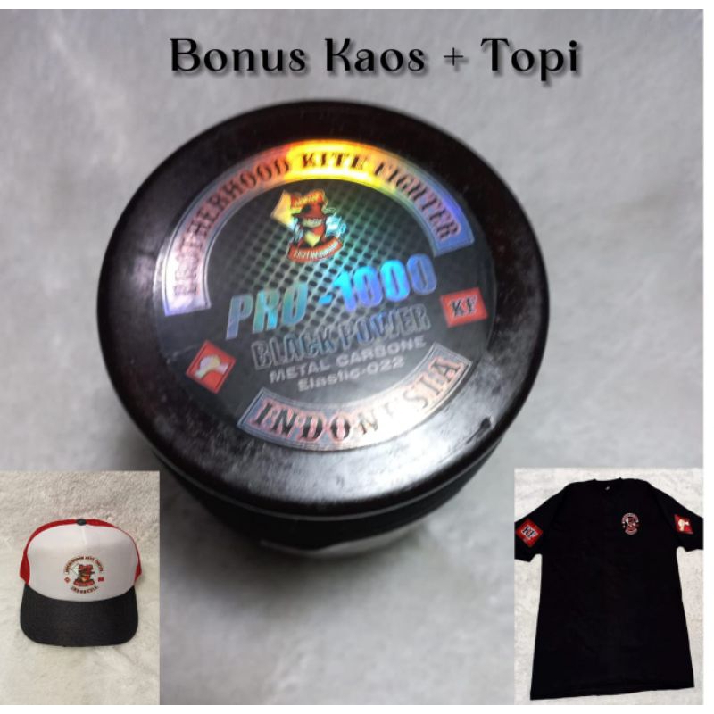 Gelasan Brotherhood Pro-1000 Black Power ( Molor ) 12.000 Yard