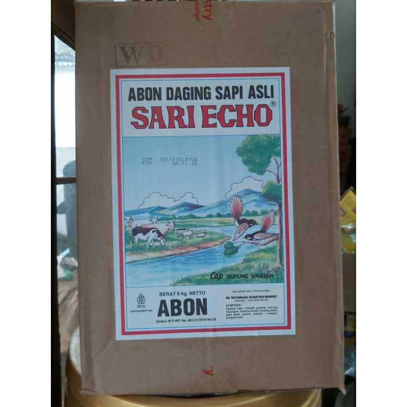 

Abon sapi sari echo original asli repack 100gr -250gr