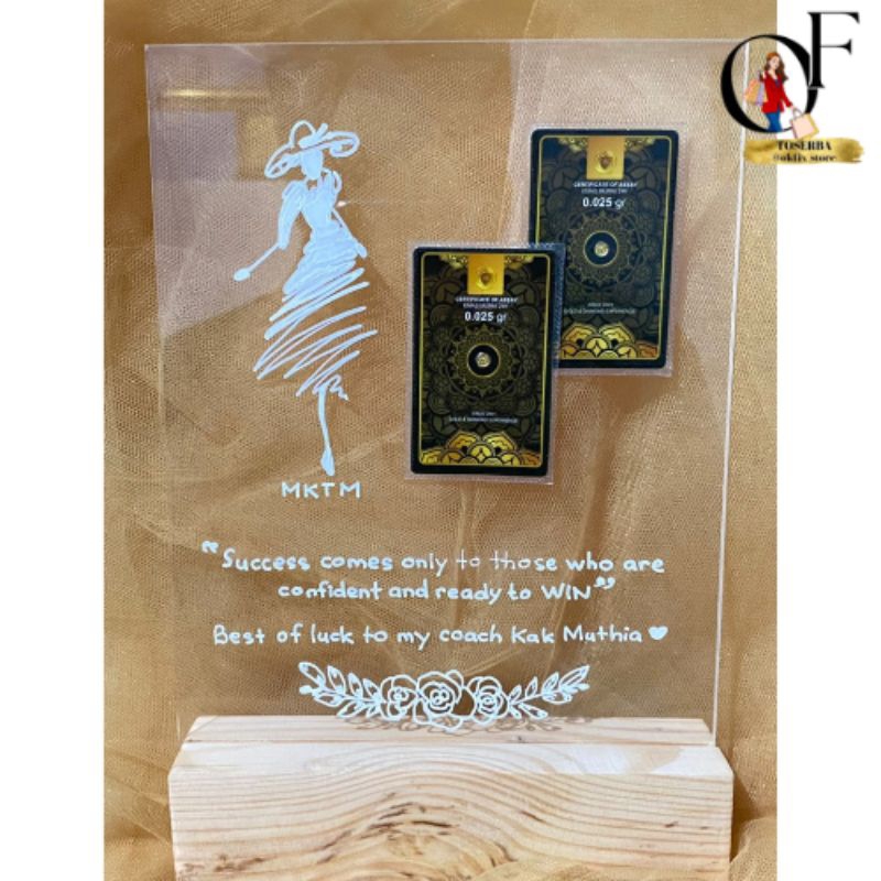 

Hampers Glass Art Mini Gold/Antam