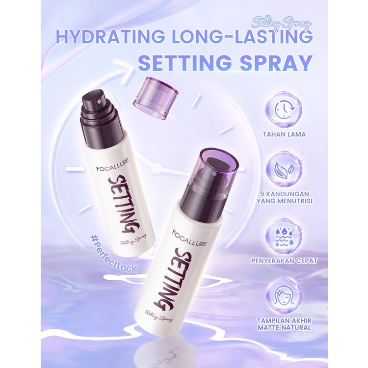 FOCALLURE Setting Spray Makeup Lock Hydrating #PerfectLock