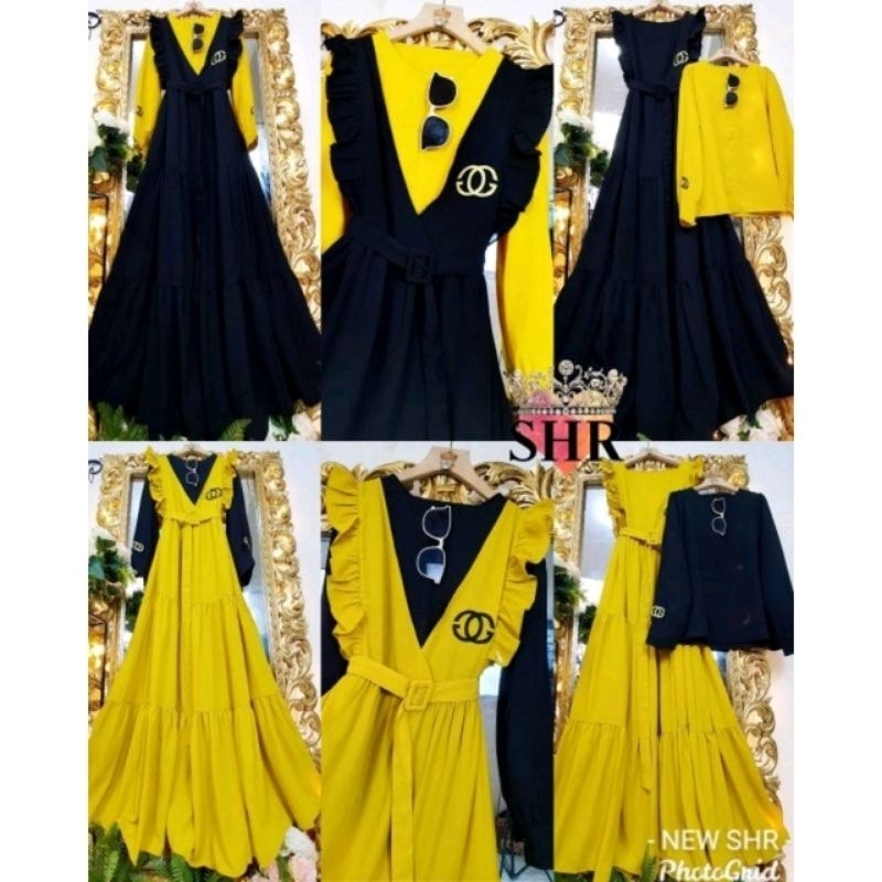 Gamis overall ori SHR