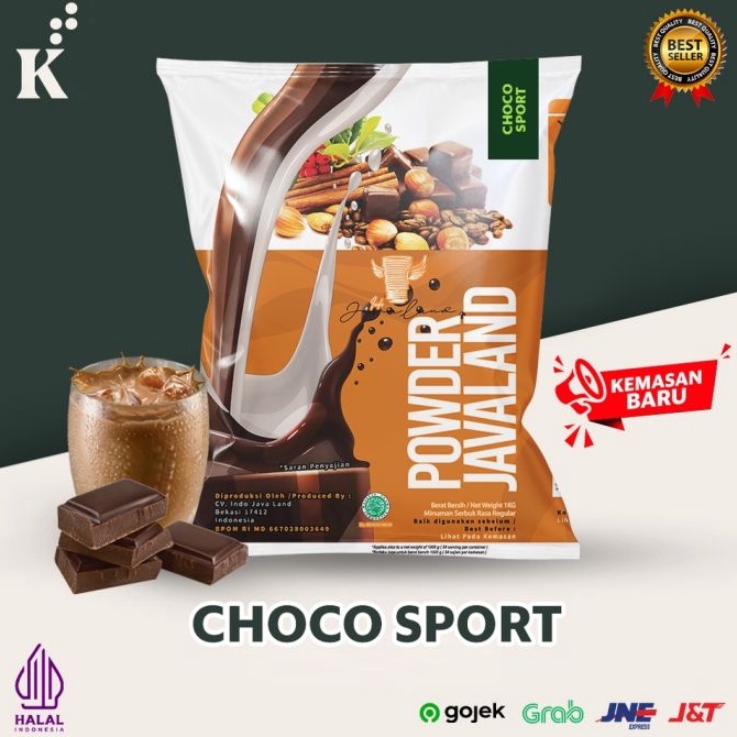 

Seller Bubuk Minuman Bubble Powder Drink Rasa Choco Sport ORIGINAL Javaland 1 Kg ➳➵✻