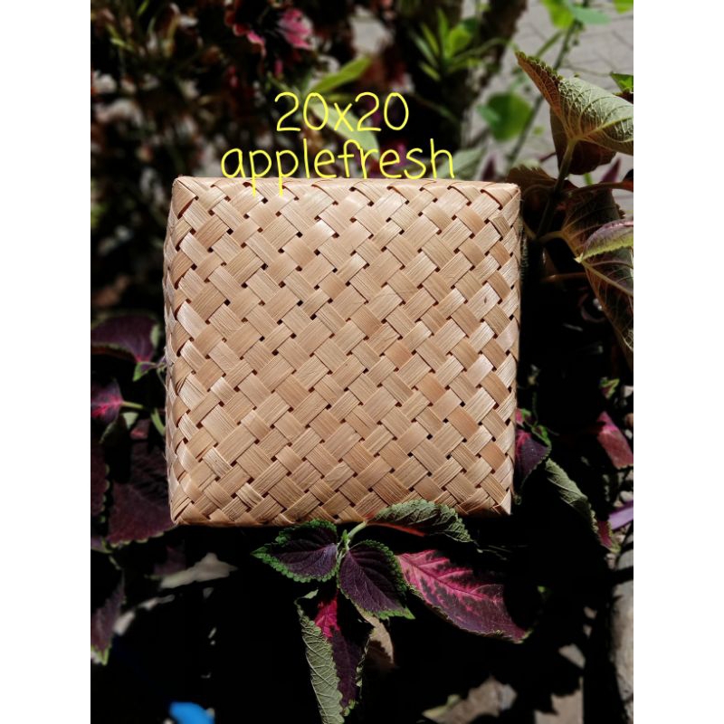 

20 pasang besek cantik 20x20