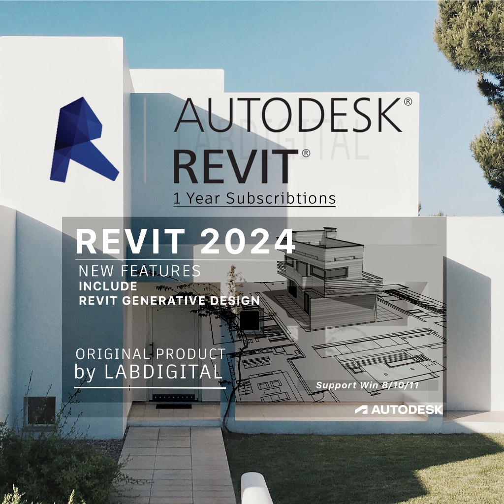 AUTODASK REVIT 2023/2024 ORIGINAL SUBSCRIPTIONS