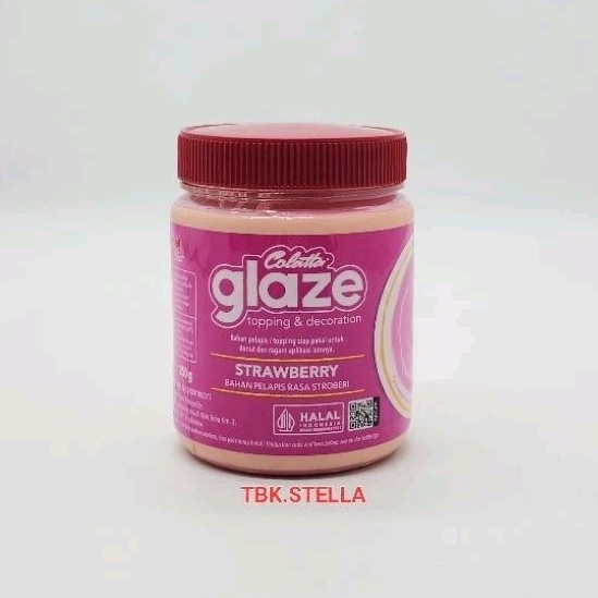 

COLATTA GLAZE STRAWBERRY 250 GR