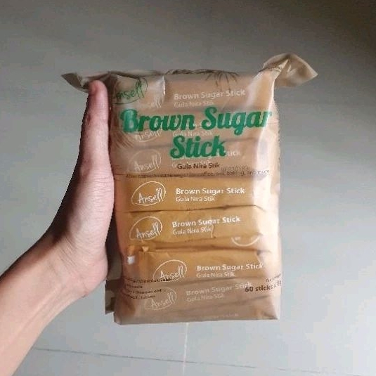 

Ansell brown sugar gula merah stick 60 stiks