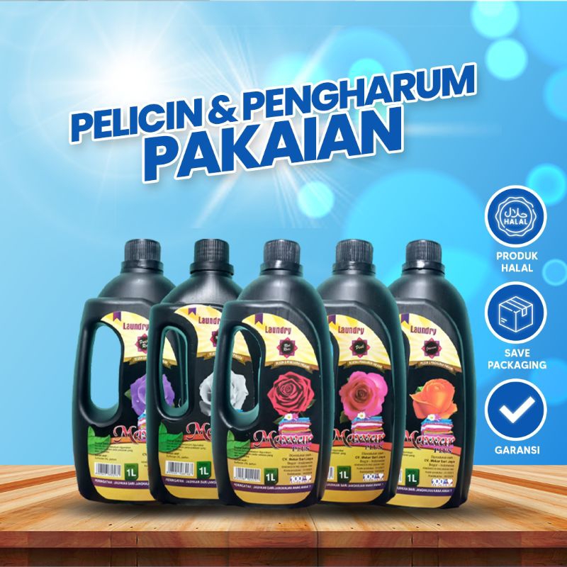 Mawar Plus Pelembut Pakaian Laundry Tahan Lama Pewangi Loundry