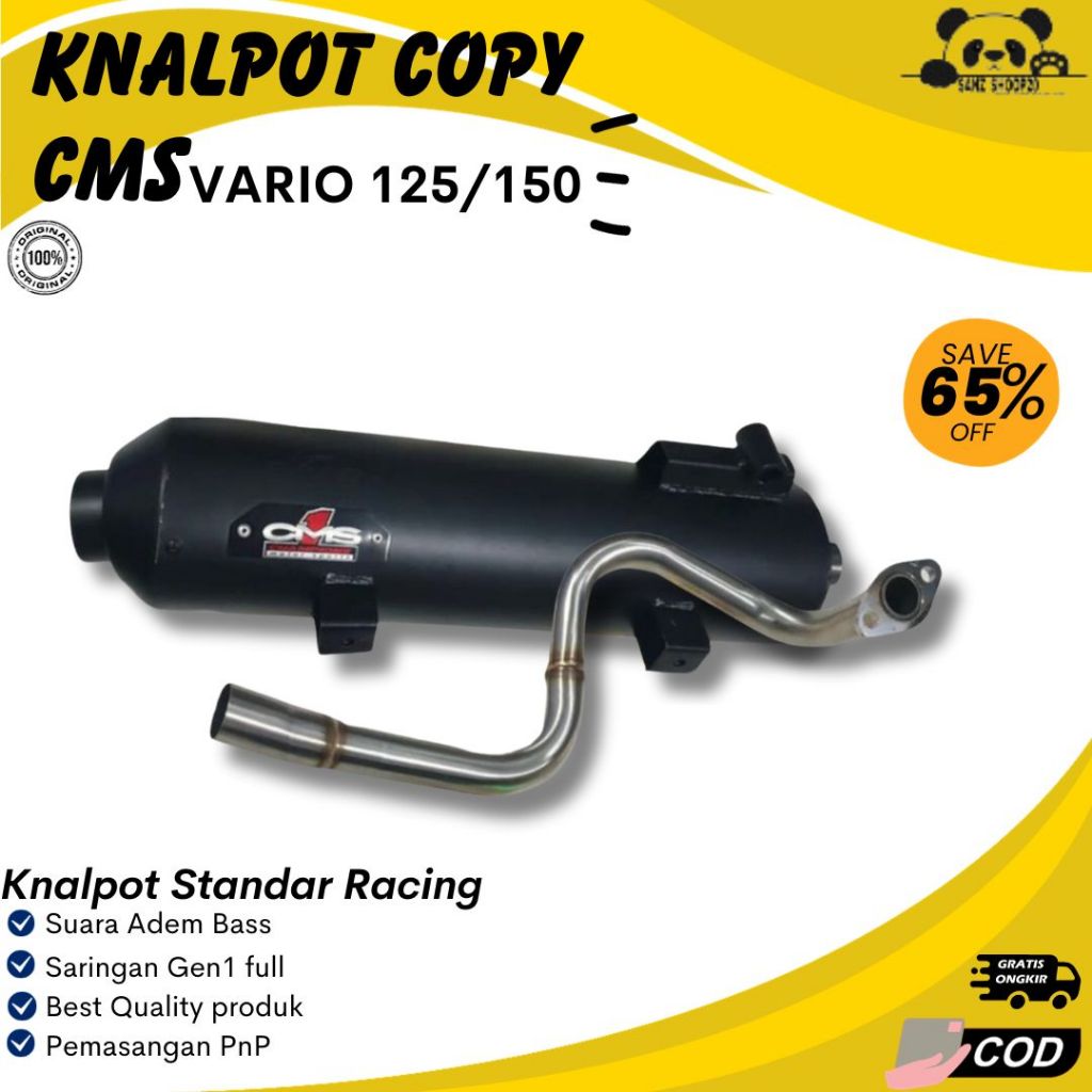 Knalpot cms copy Vario 150 new KNALPOT MUFFLER TSUGIGI Vario KENALPOT COPY CMS KONDOMAN