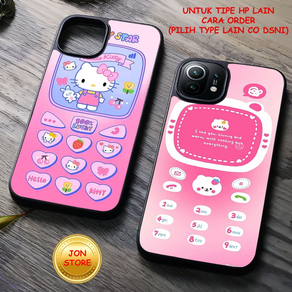 JON-STORE ( AA 56 ) Sofcase Glossy Kilau Motif HP JADUL KARAKTER ANIME  Untuk IPHONE XR IP  X 11 12 