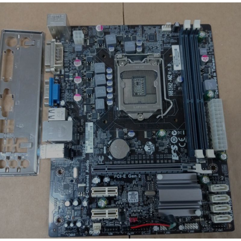 MAINBOARD ECS H61H2-M2 SOCKET LGA 1155 DDR3 ONBOARD VGA