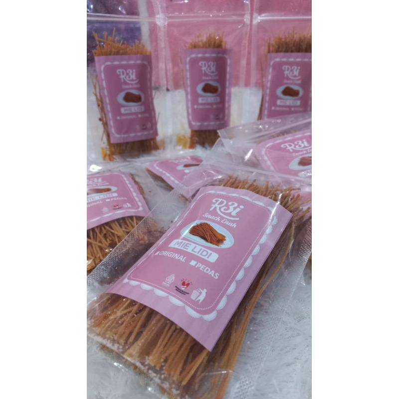 

PROMO MIE LIDI KRIUK ORIGINAL jajanan jadul kemasan pouch isi 50gr