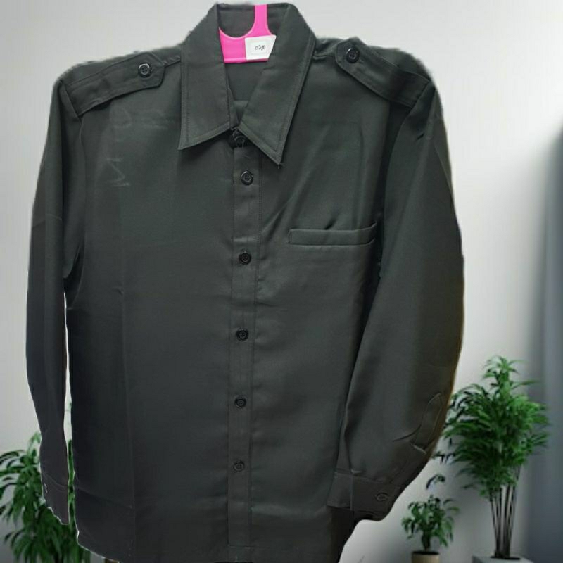 Safari Psh Satpam Seragam Coklat Tua Gelap