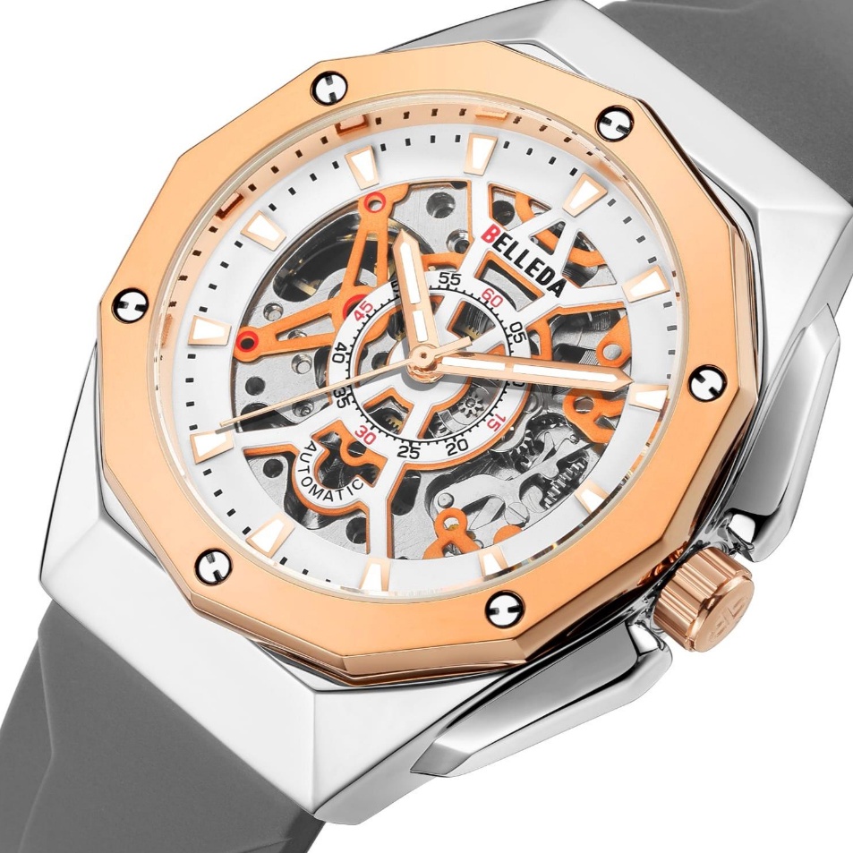 Masih fresh Jam Tangan Pria BELLEDA 9476 RUBBER