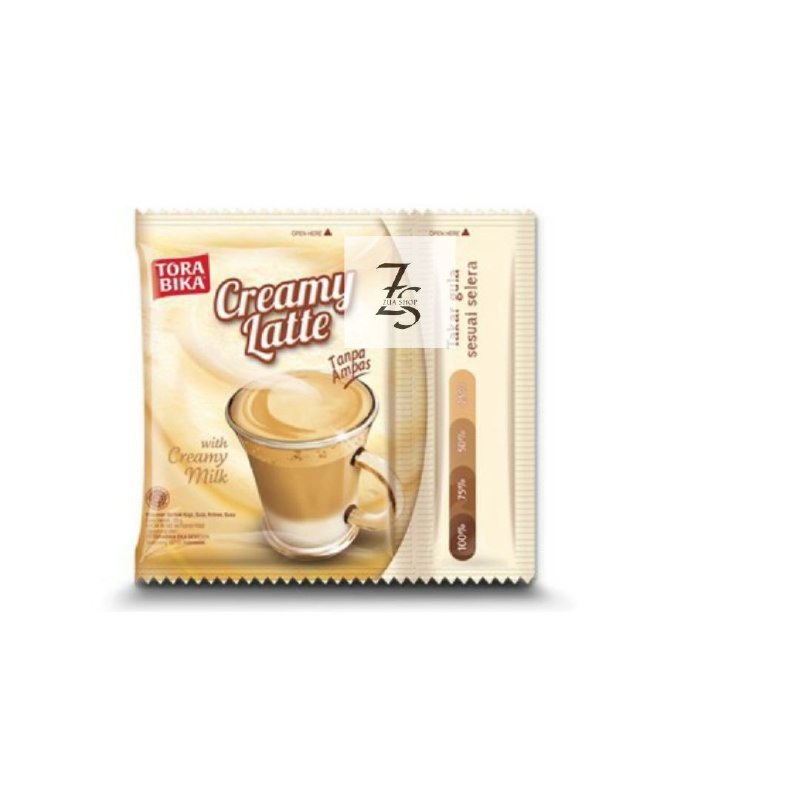 

ZuaShop Kopi TORABIKA CREAMY LATTE 25gr Satuan PROMO !!!!