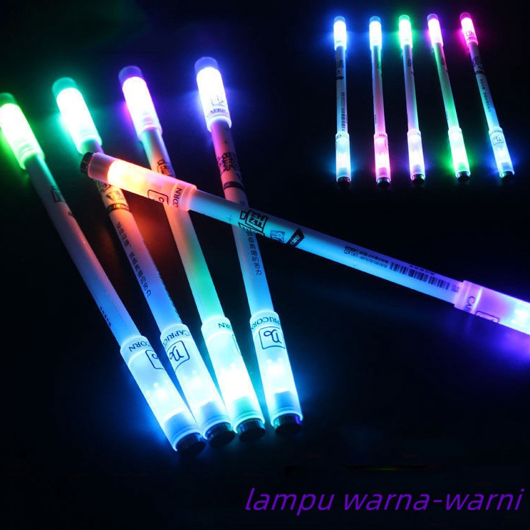 

Laris Rotating Pen // Balpoin berputar anti-tekanan seimbang dengan lampu LED bercahaya