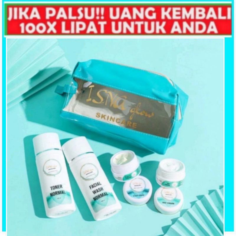 DISTRIBUTOR ISNA GLOW SKINCARE ✓ ORIGINAL ✓ PAKET ISNA GLOW SKINCARE BPOM | TONER ISNA GLOW
