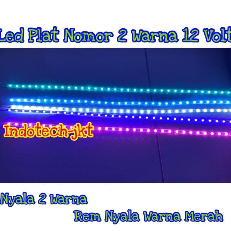 Sudah READY.. Led Cumi PLAT NOMOR 45cm 12 Volt 2 Warna