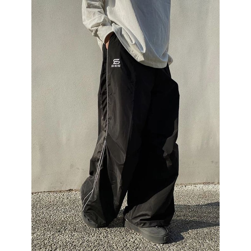 RYZ PROJECT CARGO PANTS WOMEN STREETWEAR PUNK OVERSIZE