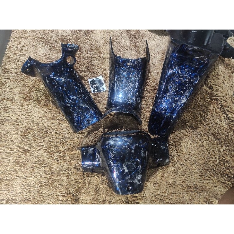 body kasar satria hiu 2 tak Carbon Forged | body kasar satria 2tak