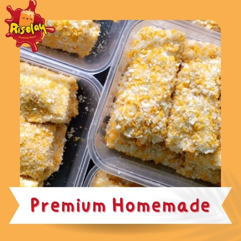 

Premium Risol 5 varian Frozen (3pcs) Risolay