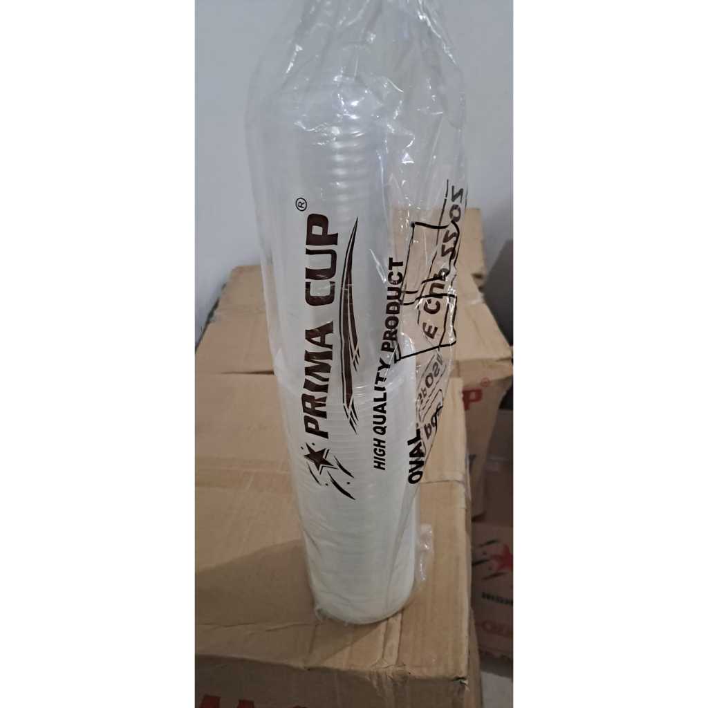 Gelas Cup 22 Oz Oval (tanpa tutup)