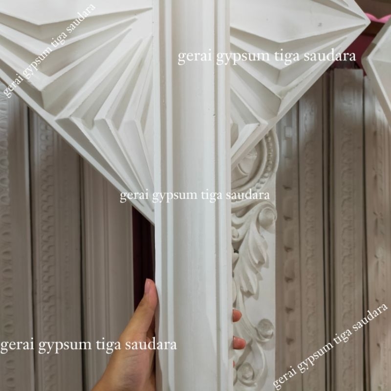 Lis Gypsum Polos 8cm Minimalis - Lis Profil Gypsum 8cm Minimalis