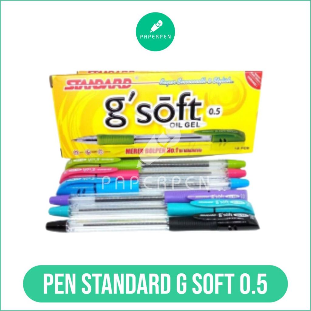 

Ballpoint / Bolpoin / Pen Standard G Soft 0.5