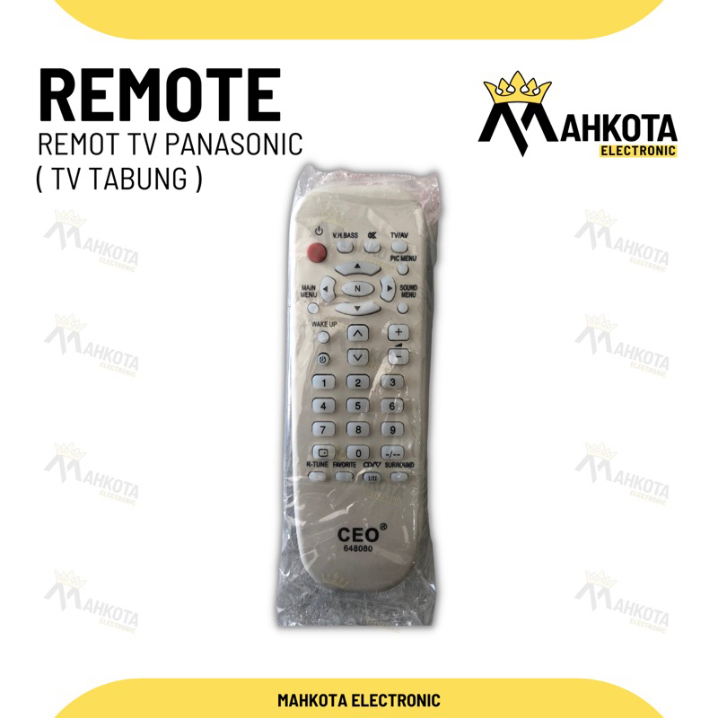 REMOT REMOTE TV PANASONIC TABUNG CEO 648080