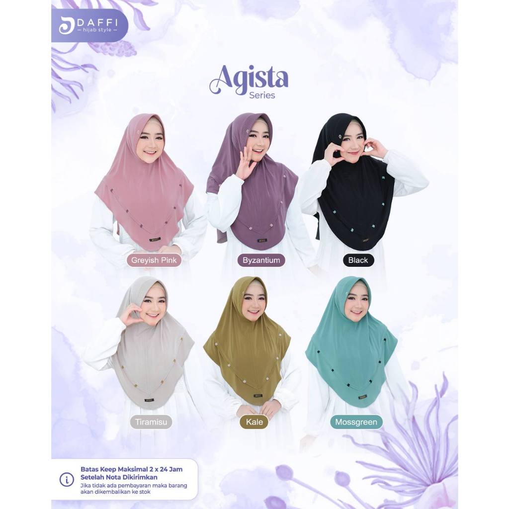 AGISTA DAFFI HIJAB JERSEY PET ANTEM TERBARU ORIGINAL