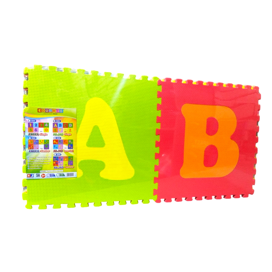 Matras Puzzle Lantai - Eva Playmat Huruf Abjad Single