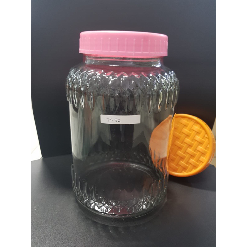 Toples Kedaung /Toples Kaca KIG TP-52 Murah/ Toples kombucha /toples es campur/toples kue kering