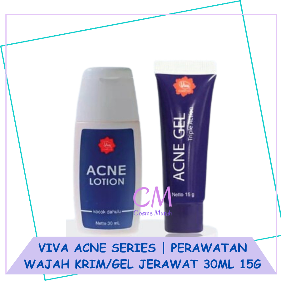 CM ✨ VIVA Acne Series | Perawatan Wajah Krim/gel Jerawat 30ML 15G