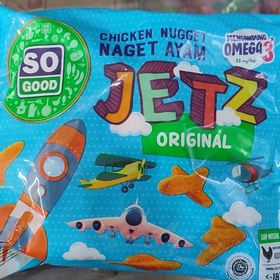 

SO GOOD CHICKEN NUGGET JETZ 400gr