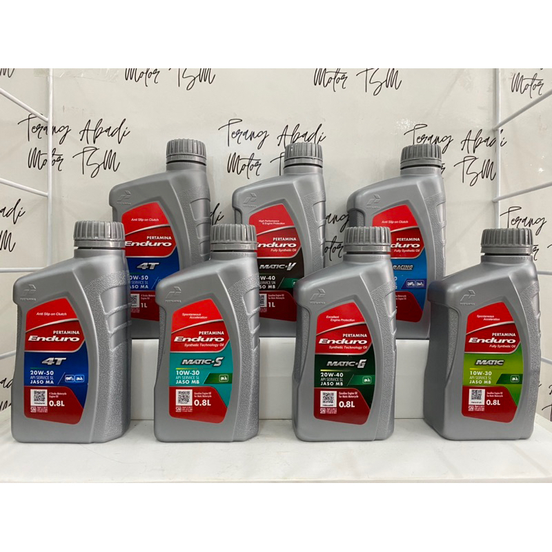 Oli Enduro 4T, Matic, Racing Original