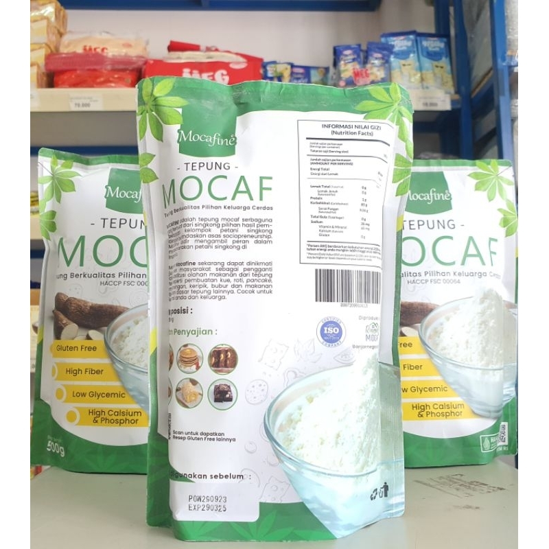 

Mocafine Mocaf 500Gr / Tepung Mocaf Mocafine 500Gr / Tepung Gluten Free 500Gr