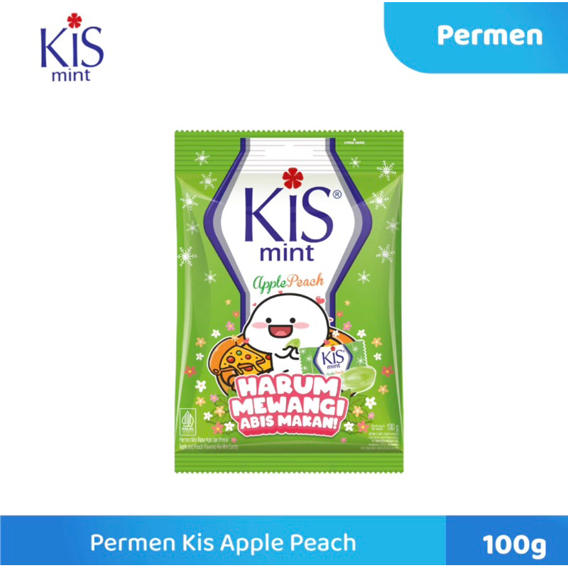 

Permen Kis Mint - Apple Peach 125gr