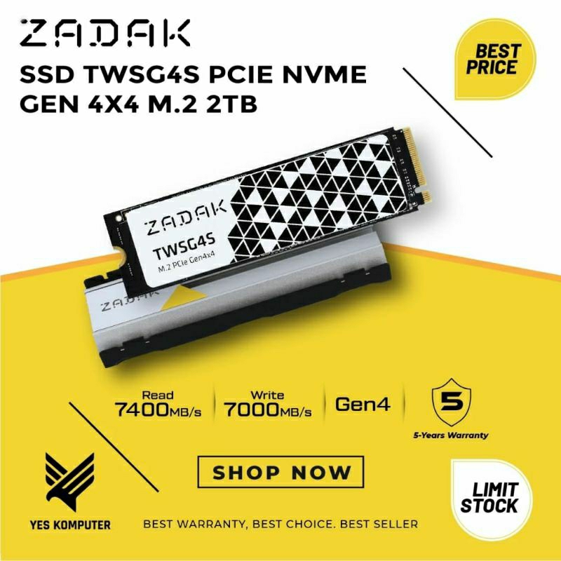 SSD ZADAK NVMe TWSG4S