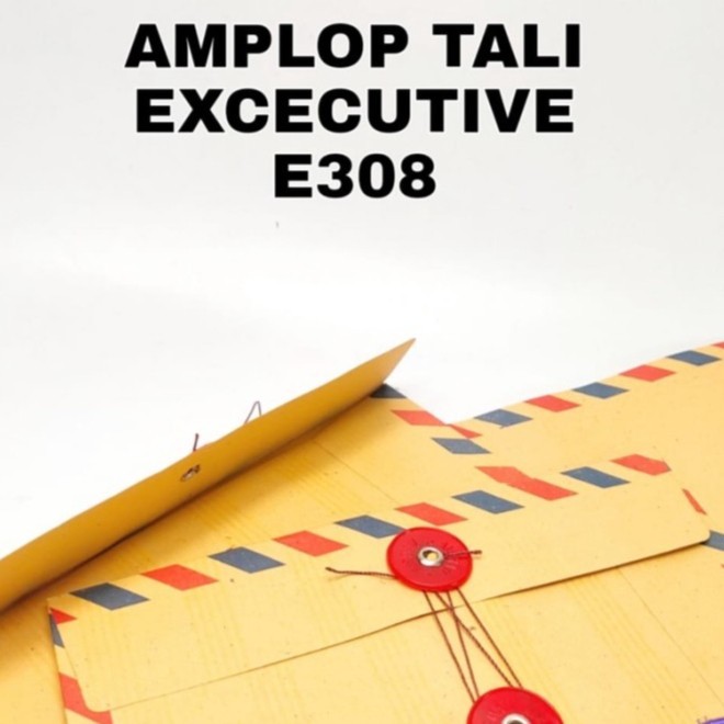 

Amplop Coklat EXECUTIVE 308 Airmail Tali [1 Pack]