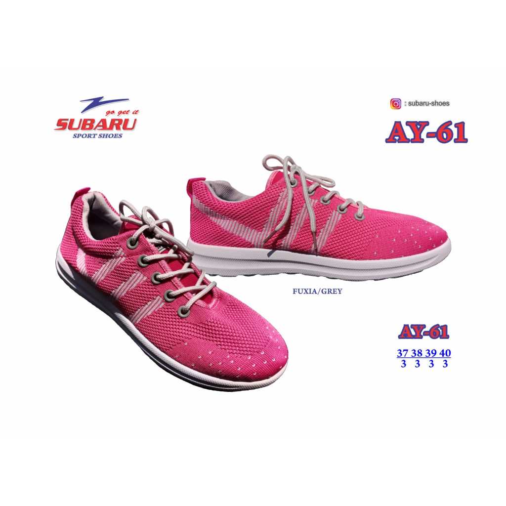 Sepatu subaru model AY - 61 sepatu sneakers wanita