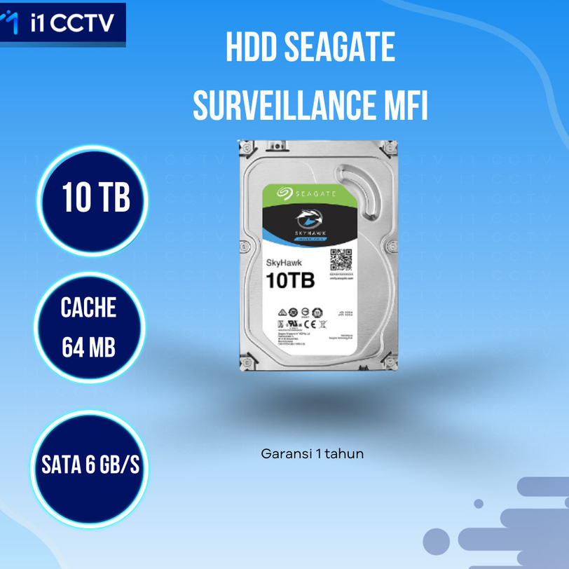 HDD SEAGATE 10TB SURVEILLANCE MFI