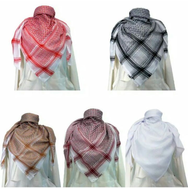 Sorban Kashmiri Arafat Import Terbaik / Oleh Oleh Haji Bandung