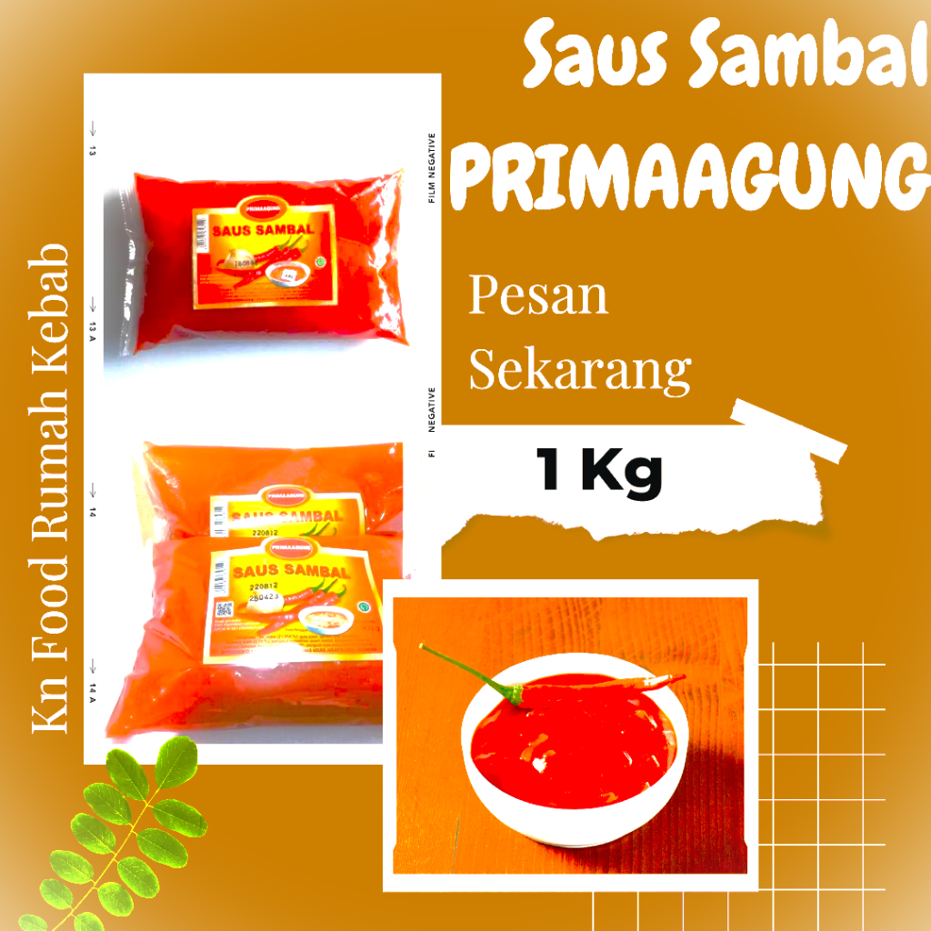 

Saus Sambel Prima Saus pedas mantap