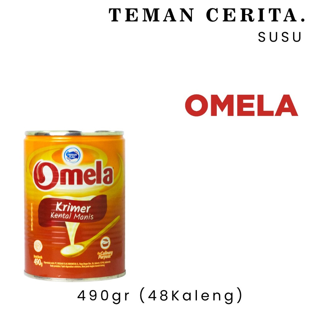 

Omela Susu Kental Manis FRISIANFLAG 490g
