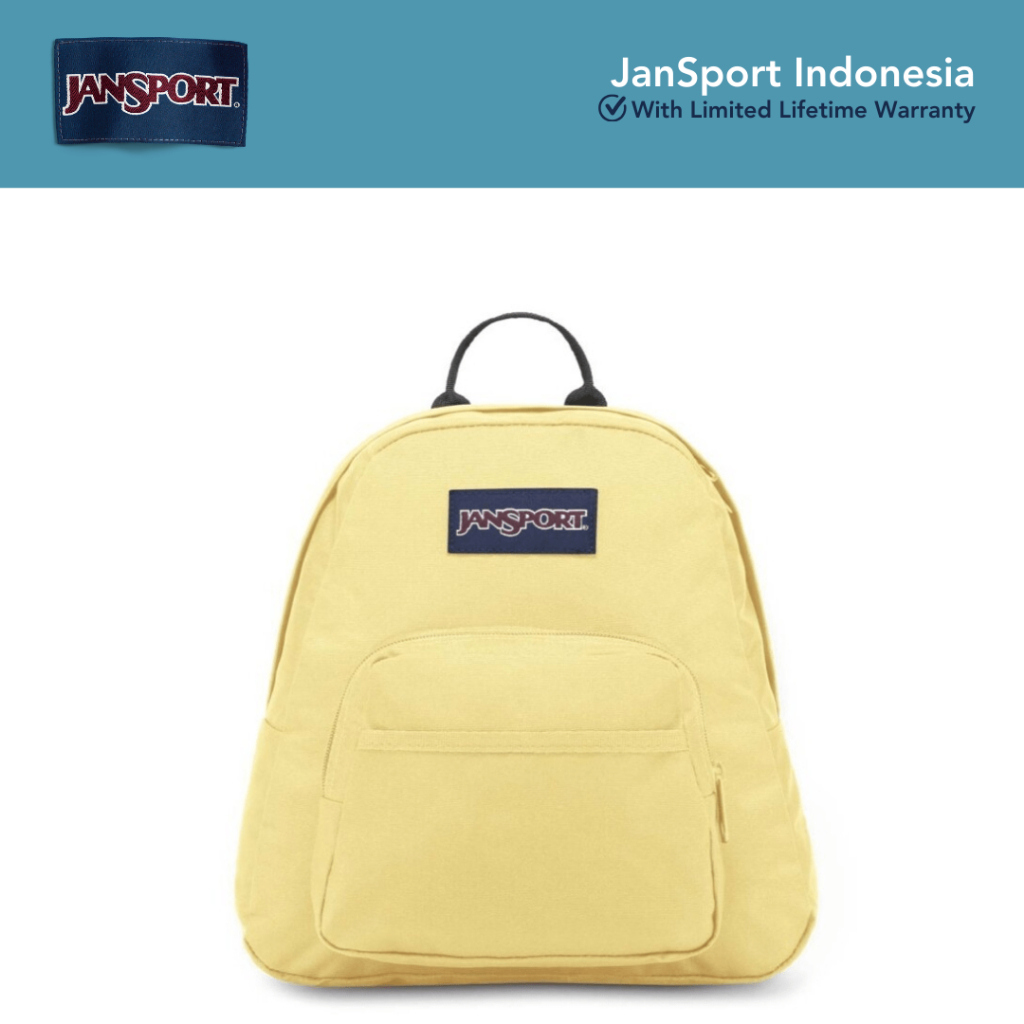 JanSport Tas Ransel / Mini Backpack / Mini Daypack Half Pint Pale Banana